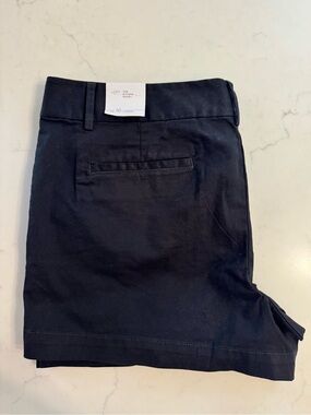 LOFT The Riviera Black Tailored Shorts Size 16 Tag Attached